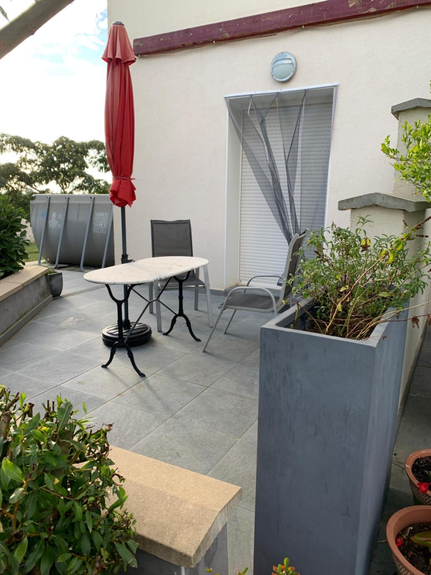 Gite Les Combes Terrasse 01340 Etrez Bresse Vallons Buitenkant foto